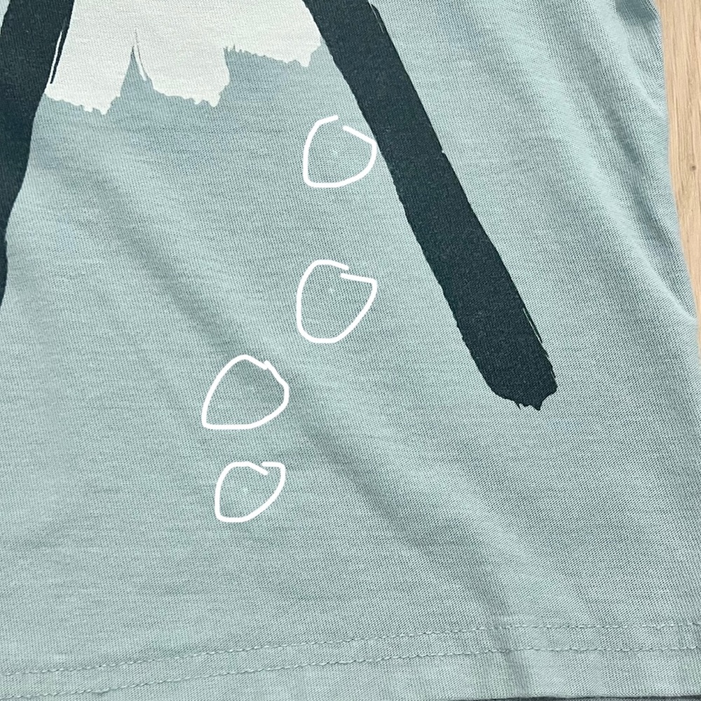 Tea Collection Baby Toddler Boys Mount Fuji Graphic Short Sleeve Tee Shirt - Picture 5 of 12